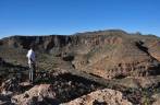 Admirando a grandiosidade da Sierra de San Francisco, no deserto Vizcaino, na Baja California - México